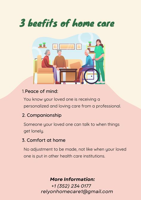 Home care allows seniors to stay in the comfort of their own homes while receiving personalized care. It promotes independence, provides companionship, and ensures safety with daily tasks. It's a comforting option that brings peace of mind to families. #HomeCare #SeniorCare #AgingInPlace #ElderlyCare #CaregiverSupport Home Care Agency, Caregiver Support, Aging In Place, Senior Care, Elderly Care, Daily Tasks, Home Care, Peace Of Mind, Nursing