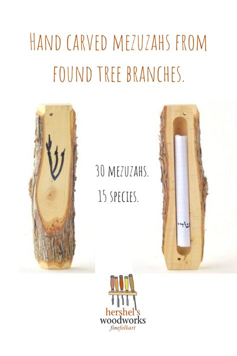 Diy Mezuzah, Mezuzah Craft, Wood Bowls Carving, Biblical Hebrew, Small Rv, Heaven Art, Jewish Art, Traditional Furniture, Whittling