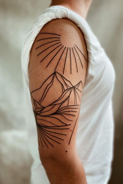 40 Brilliant Sun Tattoos For Women (2022 Guide) Sun Tattoos For Women, Trippy Tattoo, Rocket Tattoo, Surf Tattoo, Cuff Tattoo, Sun Tattoo Designs, Wave Tattoo, Intricate Tattoo, Sun Tattoos