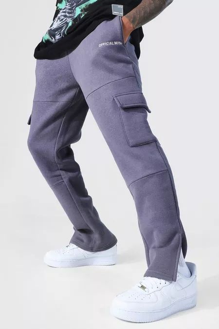 Men's Joggers | Men's Jogging Bottoms | boohoo UK Men’s Joggers Style, Mens Joggers Outfit, Designed Pants, Men Gym Wear, Fashion For Men Over 40, 2023 Sweater, Teaching Mens Fashion, Track Pants Outfit, Mens Cargo Trousers