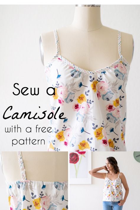 Pijamas Women, Tutorial Sewing, Costura Fashion, Sewing Projects Clothes, Free Sewing Patterns, Sew Ins, Costura Diy, Top Sewing Pattern, Ropa Diy