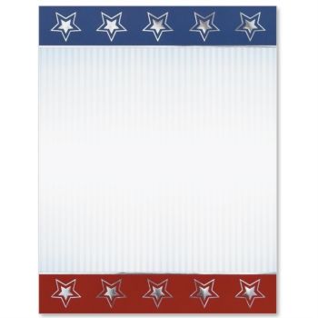 Patriotic Facade Specialty Border Papers | PaperDirect Labor Day Clip Art, Downloadable Templates, American Flags, Stationery Storage, Borders For Paper, School Events, Clip Art Borders, Business Stationery, Gift Certificates