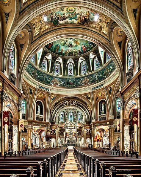 Our Lady Of Victory, Kirkenes, Cathedral Basilica, Cathedral Architecture, Sacred Architecture, Church Interior, Old Churches, Cathedral Church, Amazing Buildings