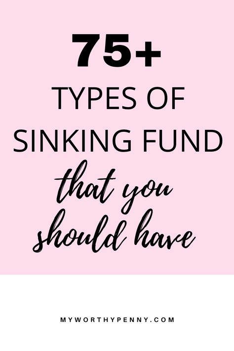 High Priority Sinking Funds, What Are Sinking Funds, Sinking Funds Ideas, Sinking Funds Printable Free, Sinking Funds Categories, Women Finance, Finance Student, Finance Aesthetic, Finance Background