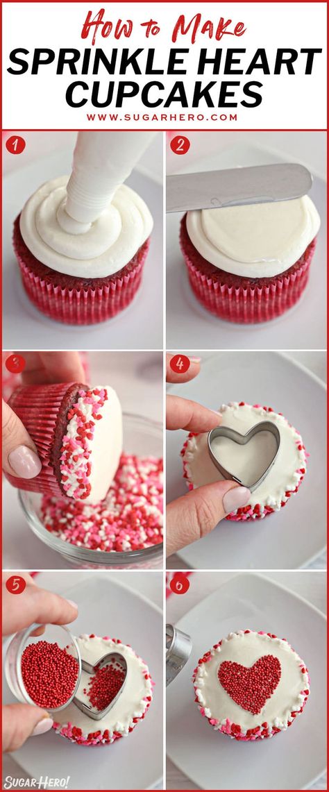 Valentine’s Day Cupcake Recipes, Valentine's Sweets Ideas, Foods For Valentines Day, Easy Valentines Cupcake Ideas, Diy Valentines Cupcakes, Valentines Cupcake Ideas For Kids, Valentines Day Cupcake Recipes, Valentine's Desserts For Kids, Vday Cupcake Ideas