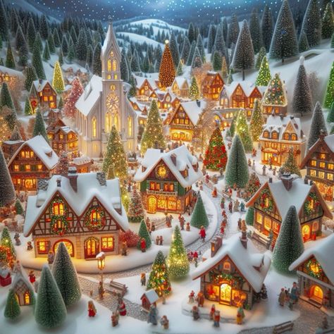 Switzerland Village, Chalet Christmas, Swiss Christmas, Cottage Winter, Winter Chalet, Crafty Christmas, Christmas Wallpapers, Holiday Village, Holiday Poster