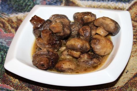 Crockpot Parmesan Ranch Mushrooms. Photo by Boomette Mushrooms Crockpot, Ranch Mushrooms, Parmesan Mushrooms, Parmesan Ranch, Vegan Steak, Crock Pot Slow Cooker, Crock Pot Cooking, Tempeh, Adobo