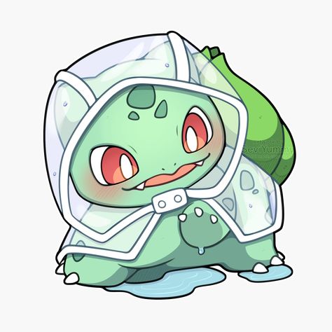 Rainy days ☔️ . . #pokemon #bulbasaur #cute #fanart Bulbasaur Drawing, Bulbasaur Cute, Bulbasaur Art, Bulbasaur Pokemon, Pokemon Drawing, Cute Fanart, Pokemon Bulbasaur, Pokemon Sketch, Pokemon Backgrounds