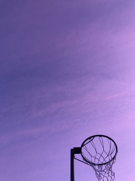 Purple Sporty Aesthetic, Pink Netball Aesthetic, Purple Sports Aesthetic, Netball Court Aesthetic, Purple Basketball Aesthetic, Netball Aesthetic, Netball Hoop, Netball Pictures, Purple Pictures