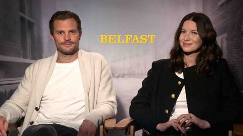 Jamie Dornan Says He & Dakota Johnson Are 'Bonded For Life' After 'Fifty Shades' Experience | Access Press Junket, Kenneth Branagh, 500 Days Of Summer, Summer Scenes, Jonathan Scott, Gorgeous Couple, November 8, Caitriona Balfe, Lady Diana