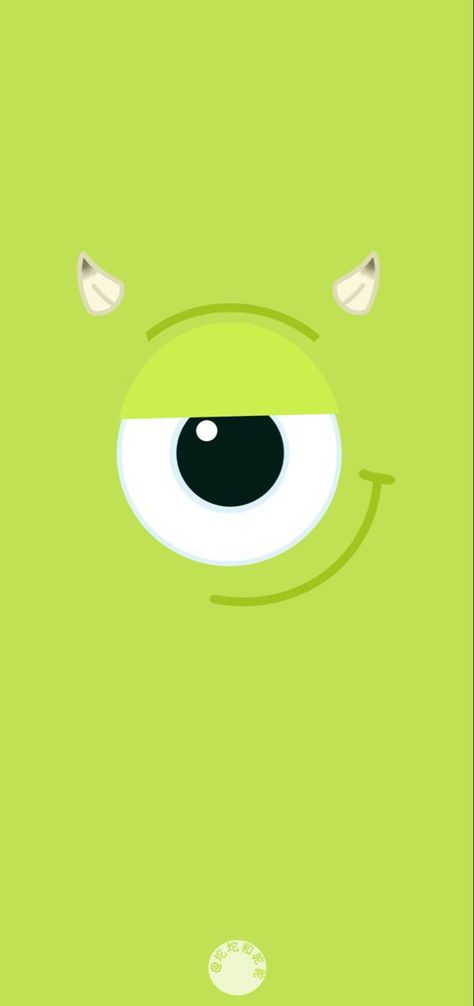 Mike Wazowski, Quick Crafts, Art Face, Cartoon Faces, Monsters Inc, Full Face, Disney Wallpaper, Aesthetic Backgrounds, Face Art