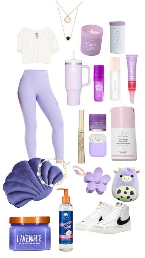 #purple Light Purple Leggings Outfit, Lulu Outfits, Middle School Outfits, Purple Outfits, Casual Preppy Outfits, Trendy Outfits For Teens, Teen Girl Outfits, Preppy Girl, Cute Lazy Day Outfits