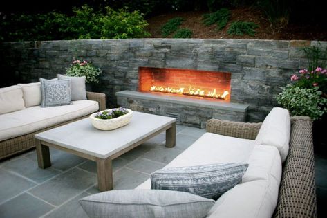 Fireplace Masonry, Outdoor Fireplace Ideas, Garden Fireplace, Modern Outdoor Fireplace, Fireplace Gallery, Outdoor Fireplace Kits, Fireplace Outdoor, Propane Fireplace, Fireplace Kits