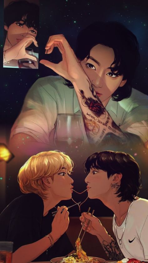 Taekook fanart 🫠 Taekook Hot Pics Together Fanart, Taekook Fanart Wallpaper, Taekook 18plus Fanart, Taekook Fanarts 21+ Hard Top Kook, Kookv Fanart 19+, Taekook Fanart Kiss, Taekook Fan Art, Taekook Fanarts 21+, Vkook Art