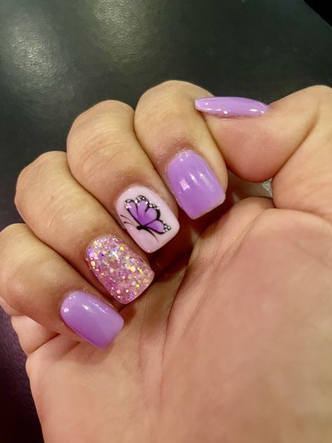 Short Gel Nail Designs Butterfly, Cute Kids Summer Nails, Kids Nail Designs Simple Cute, Nail Designs For Little Kids, Kids Back To School Nails, Spring Nails For Kids, Simple Kids Nail Designs, Kids Nail Polish Ideas, Easy Gel Nail Designs For Short Nails For Beginners