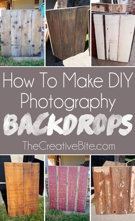 How to Make DIY Wooden Photography Backdrops Diy Photography Backdrops, Wood Backdrop Photography, Diy Fotokabine, Diy Photography Props, Photography Backdrops Diy, Photo Props Diy, Food Photography Background, Diy Photo Backdrop, Home Studio Photography