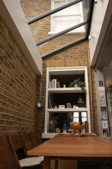 Side Return Extension, Architectural Design Studio, Casa Loft, Side Return, Glass Extension, House Extension Design, Garden Terrace, Brick Walls, Victorian Terrace