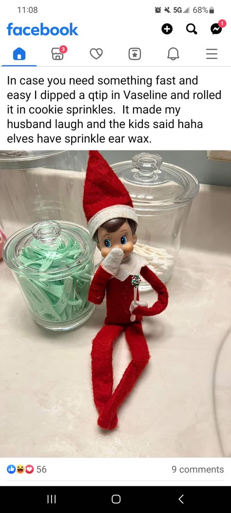 Elf December 1st, Someone Touched Elf On The Shelf, Very First Elf On The Shelf Arrival, Elf Igloo Milk Jug, Elf Listen To Your Parents, Elf With Cookies, Meeting Elf On The Shelf Ideas, Elf Drinking Syrup, Elf On The Shelf Bad Attitude