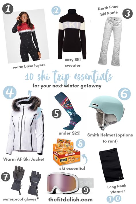 Ski Bunny Outfit, Ski Essentials Woman, Park City Utah Winter Outfits, Skiing Essentials, Vail Outfits, Ski Gear Women, Ski Trip Essentials, Snow Activity, Ski Essentials