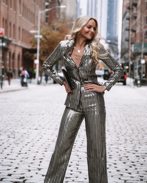 https://www.shopstyle.com/shop/JackieMiranne/43185776 Sequins Suit Women, Luxury Tailored Sequin Suits, Sequin Suit Women, Designer Sequin Party Blazer, Luxury Sequined Party Blazer, Luxury Tailored Sequin Blazer, Sequin Suit, Classy Jumpsuit, Jumpsuit Outfits