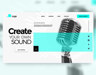 Check out new work on my @Behance profile: "Recording Studio Website Design" http://be.net/gallery/105819081/Recording-Studio-Website-Design Music Ui, Studio Website Design, Music Recording Studio, Studio Website, Studio App, Podcast Studio, Desktop Design, Music Web, Creative Web Design