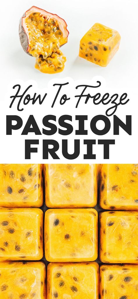 Passion Fruit Flower, Passionfruit Recipes, Fruit Recipes Healthy, Healthy Budget, Meatless Main Dishes, Fruit Preserves, Island Food, Food Group, Frozen Fruit