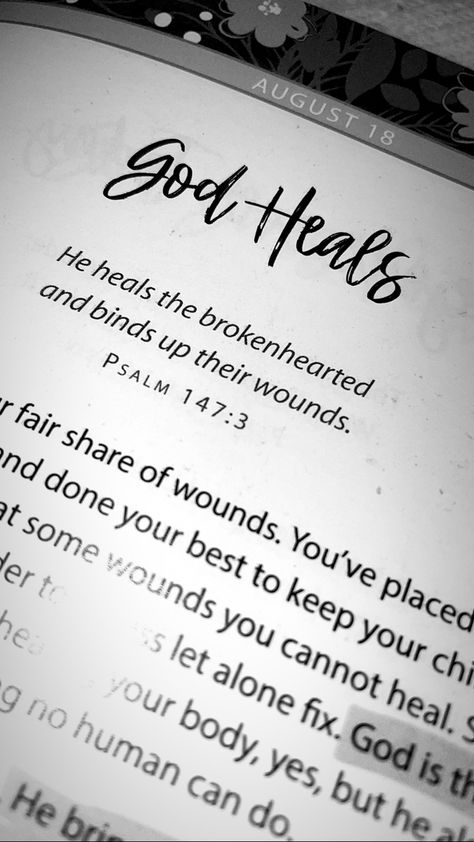 #god #healing #psalms Soap Method, God Healing, Jesus Scriptures, God's Healing, God Heals, Bible Study Lessons, Soft Life, Aesthetic Phone, What Inspires You