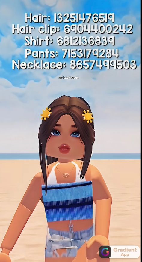 Beach Outfits Codes Berry Ave, Summer Outfit Codes For Bloxburg, Roblox Beach Outfit Codes, Tub Top Outfit, Berry Avune Outfit Code, Roblox Outfit Id Codes, Cute Roblox Codes, Roblox Mom Outfit Codes, Outfit Id Codes