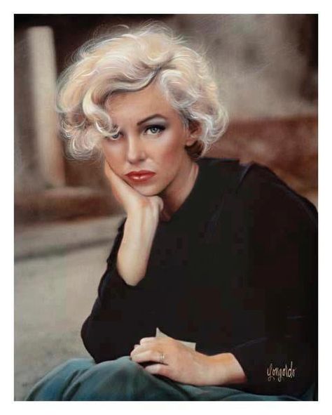 Mm Marilyn Monroe Hair, Marilyn Monroe Artwork, Marilyn Monroe Art, Icy Blonde, Marilyn Monroe Photos, Norma Jeane, Volume Hair, Platinum Blonde, Curly Hairstyles