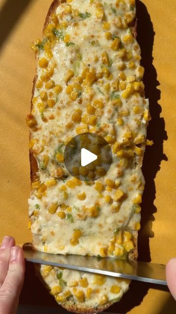 Korean Corn And Cheese, Korean Bread, Korean Cheese Corn, Korean Corn Cheese, Korean Cream Cheese Garlic Bread, Korean Cheesy Garlic Bread, Korean Style Garlic Cheese Bread, Corn Cheese, Garlic Cheese Bread