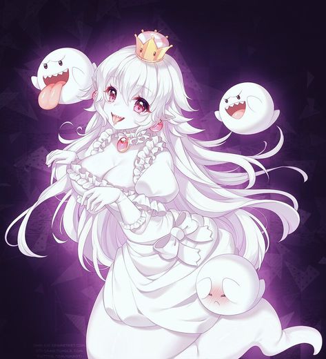 😈💀Demon Waifu 👻🎃 on Twitter: "Like for Boosette 👻💟 Retweet for Bowsette 🐲🔁… " Princess Boo, King Boo, Mario Art, Cute Little Drawings, Cute Profile Pictures, Halloween Boo, Super Mario Bros, Community Art, Cute Anime Character