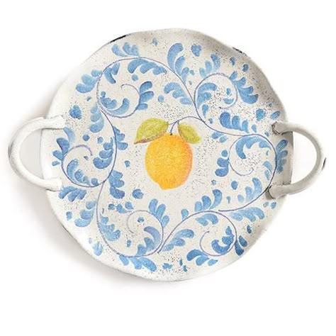 Amalfi Cake, Italian Dinnerware, Riviera Style, Handmade Dinnerware, Lemon Blossoms, Keramik Design, The Amalfi Coast, Ceramics Pottery Art, Ceramics Ideas Pottery