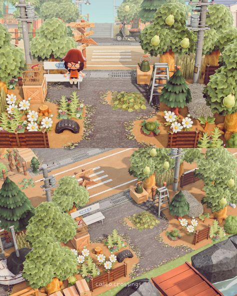 Japanese Entrance, Farm Entrance, Farm Town, Japanese Town, Cat Island, City Island, Animal Crossing Guide, City Farm, Animal Crossing Wild World