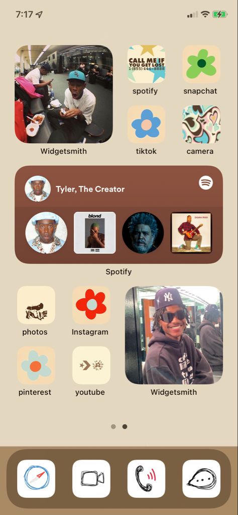 Tyler The Creator Widgetsmith, Tyler The Creator Aesthetic Widget, Home Screen Decor Ideas Iphone, Steve Lacy And Tyler The Creator, Steve Lacy Phone Theme, Lockscreen Tyler The Creator, Tyler The Creator Aesthetic Wallpaper Iphone, Steve Lacy Background, Tyler Homescreen