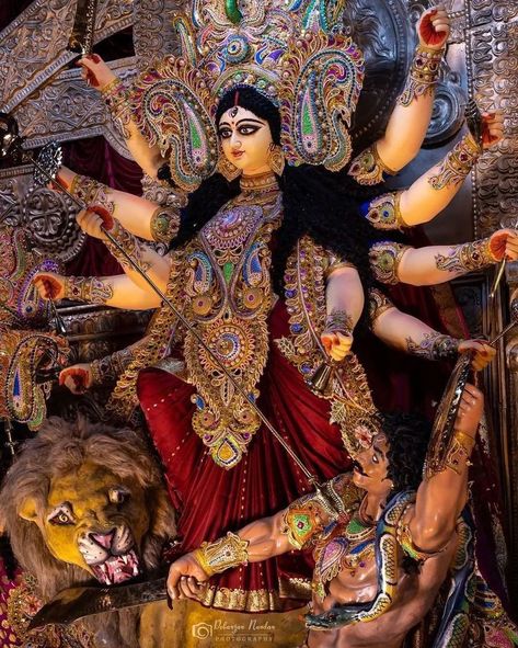 Sherawali Mata Wallpaper Hd, Durga Puja Murti, Ma Durga Wallpaper, Ma Durga Images Hd, Durga Images Hd, Ma Durga Mandala Art, Ma Durga Images, Ma Durga Painting, Durga Maa Hd Wallpaper