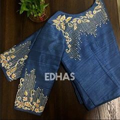 @ramjankalakendar • Instagram photos and videos Work On Brocade Blouse, Brocade Blouse Designs, Best Blouse Designs, Saree Blouse Neck Designs, Wedding Saree Blouse Designs, Brocade Blouse, Over Coat, Wedding Blouse Designs, Sari Blouse Designs