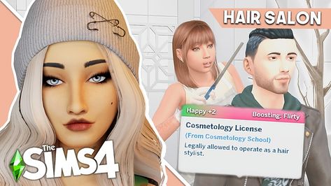 Functional hair salon mod for The Sims 4 Sims 4 Hair Salon Mod, Sims 4 Nail Salon Build, Sims 4 Salon Mod, Sims 4 Hair Stylist Mod, Sims 4 Hairstylist Mod, Sims 4 Hair Salon Cc, Sims 4 Hair Salon, Sims 4 Free Mods, Sims 4 Nails