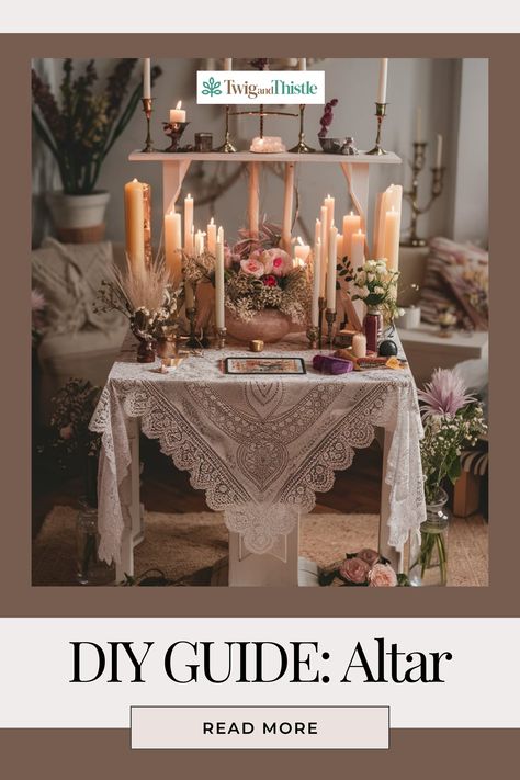 Explore simple and serene altar ideas to enhance your home’s spiritual ambiance. Perfect for meditation and prayer. #HomeAltar #SpiritualDecor #MeditationSpace #DIYProjects #PeacefulHome Small Altar Ideas Bedroom, Simple Altar Ideas, Altar Table Ideas, Altar Design Home, Simple Alter, Make An Altar, Diy Altar, Altar Inspiration, Altar Ideas