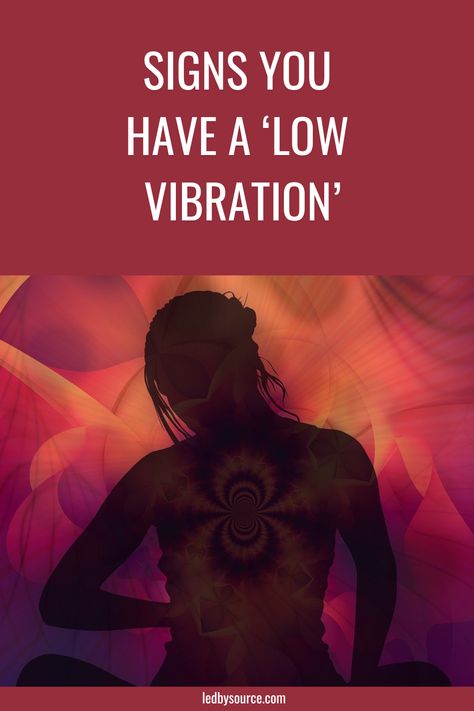 Think you have a low vibration? Check out these signs. Low Vibrational Energy, Low Vibration, Raise Vibration, Spiritual Awakening Signs, Divine Feminine Spirituality, Spiritual Living, Vibrational Energy, Spiritual Experience, Empath