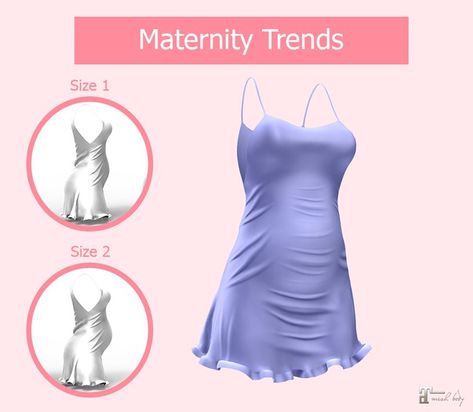 Sims 4 Maternity Dress, Secondlife Cc, Sims 4 Cc Maternity Clothes, Sims 4 Maternity, Sims 4 Cc Pregnancy Clothes, Sims Interior, Lotes The Sims 4, Pregnancy Dress, Pregnancy Months