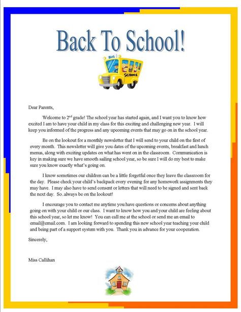 Preschool Welcome Letter, Parent Welcome Letter, Teacher Introduction Letter, Company Letterhead Template, Letter School, Meet The Teacher Template, Hebrew School, Kindergarten Letters, Writing Practice Worksheets