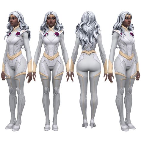 Busted Pixels : Fortnite Storm Set Conversion/Edit Base Game... Storm Xmen, Alien Clothes, Marvel Clothes, Sims 4 Cc Folder, Body Outfit, Sims 4 Cc Packs, Sims 4 Collections, Hero Costumes, Angel And Devil