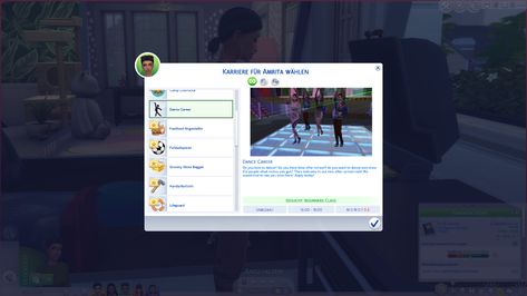 Sims 4 Dance, Afterschool Program, After School Club, Dance Instructor, School Clubs, Dance School, After School Program, School Dances, Ts4 Cc