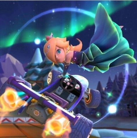 Princess Rosalina Mario Kart, Queen Rosalina, Rosalina Icon, Rosalina Art, Harmonie Mario, Mario Princesses, Princess Rosalina, Mario Kart Wii, Super Mario Princess