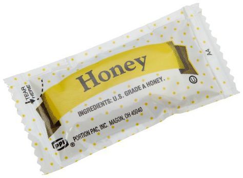 Portion Pack Honey, 0.32-Ounce Single Serve Packages (Pack of 200) - http://flowersnhoney.com/portion-pack-honey-0-32-ounce-single-serve-packages-pack-of-200/ Honey Packets, Foods And Drinks, Chicken Nugget, Best Honey, School Cafeteria, Food Pantry, Tea Or Coffee, Single Serve, A Chicken