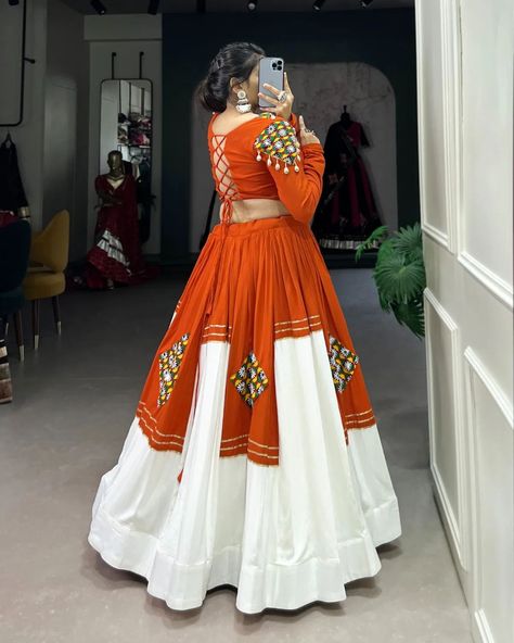 Navratri Chaniya Choli Latest, Gamthi Work, Dandiya Dress, Zip Stitching, Garba Dress, Ethnic Wear Indian, Navratri Dress, Navratri Chaniya Choli, Stitched Lehenga