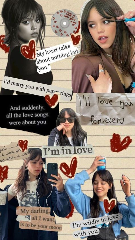 Jenna Ortega Collage, Jenna Ortega Poster, Jenna Ortega Wallpaper, Jena Ortega, When Youre In Love, Jen Jen, Cute Rappers, Celebrity Wallpapers, Black Pink Instagram