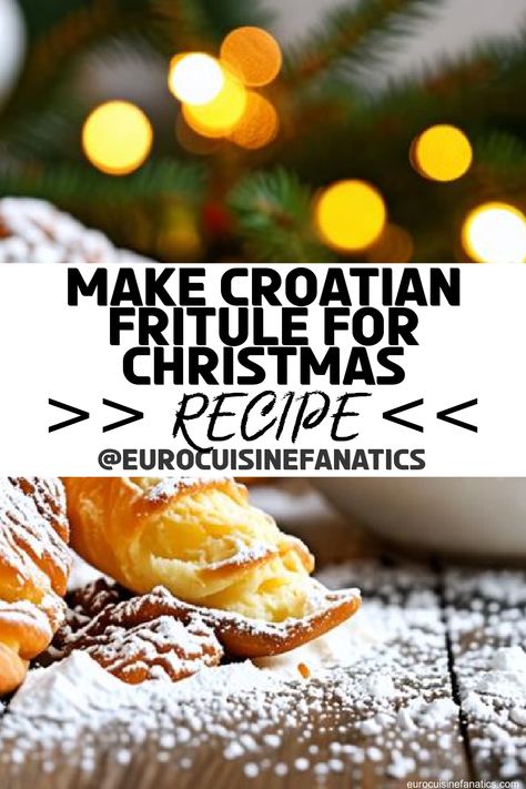 Get ready to discover the heartfelt significance of making traditional Croatian fritule for Christmas and why these treats are a must for festive gatherings.
 #europeancuisine #authentic #european #cuisine #italianfood #frenchfood #greekfood #homecooking #authenticrecipes #recipes Romanian Christmas Food, Fritule Croatian, Croatian Traditions, Croatian Christmas, Traditional Croatian Food, Serbian Christmas, Traditional Christmas Food, Slovak Recipes, Holidays Crafts