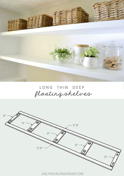 Floating Shelf Plans, Trofast Ikea, Long Floating Shelves, Floating Shelves Bedroom, Black Floating Shelves, Floating Shelves Kitchen, White Floating Shelves, Floating Shelves Bathroom, Rustic Floating Shelves