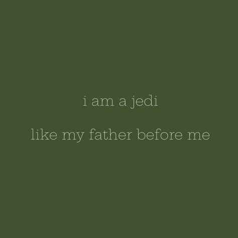 i am a jedi like my father before me. widget. star wars Luke Skywalker Quotes, Like My Father, Luke Skywalker, My Father, Star Wars, Collage, Stars, Pins